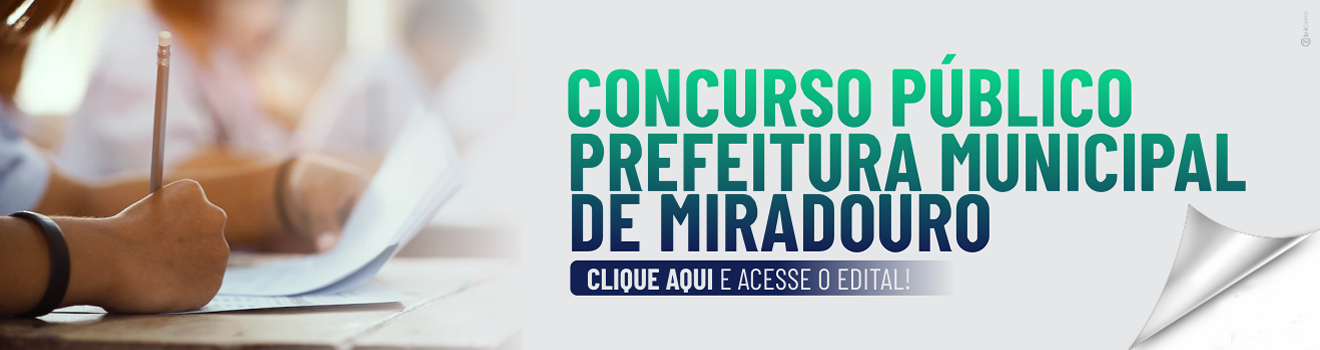 Concurso Público. Edital 2026